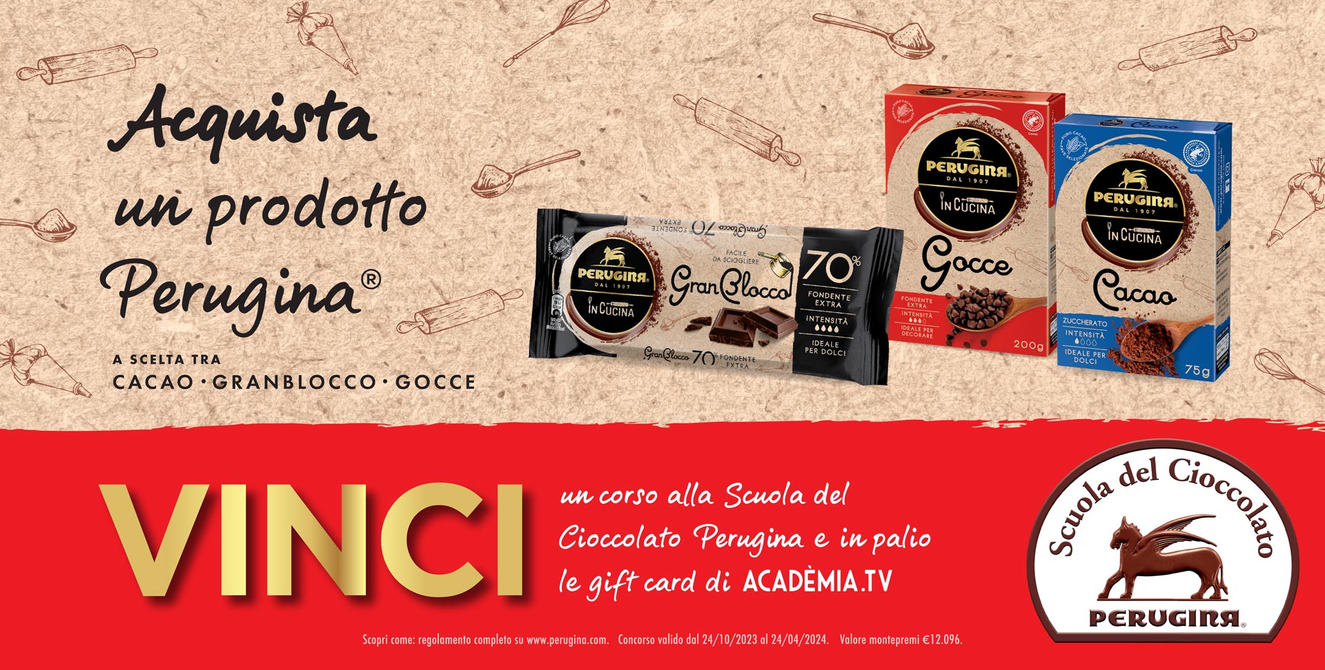 Concorso Perugina - Vinci corso casa del cioccolato Perugina