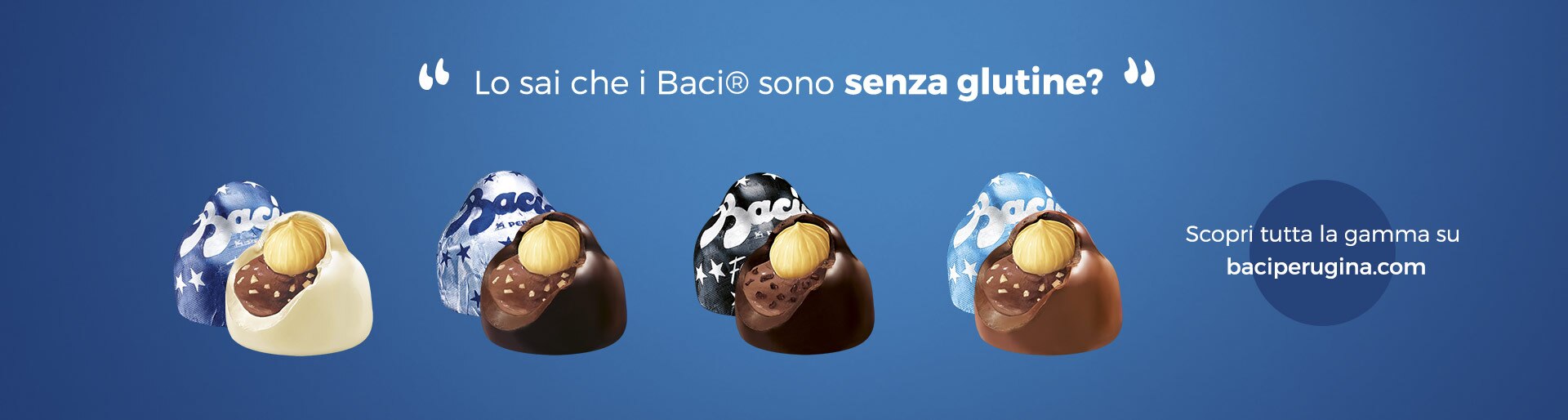Baci Perugina senza glutine