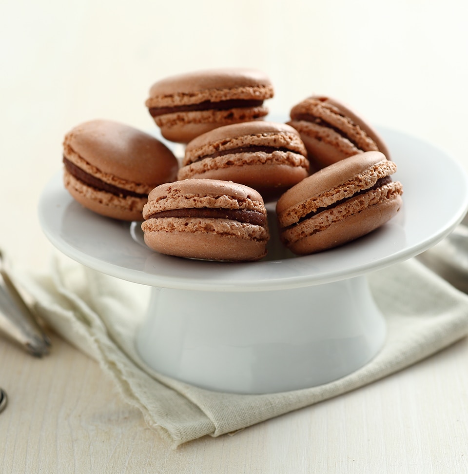 Macarons al cioccolato Perugina fatti in casa