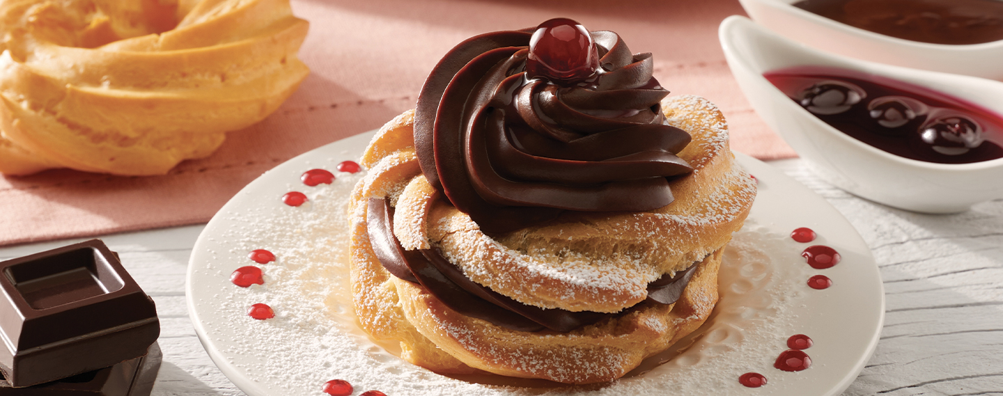 Zeppole di San Giuseppe con cioccolato Perugina