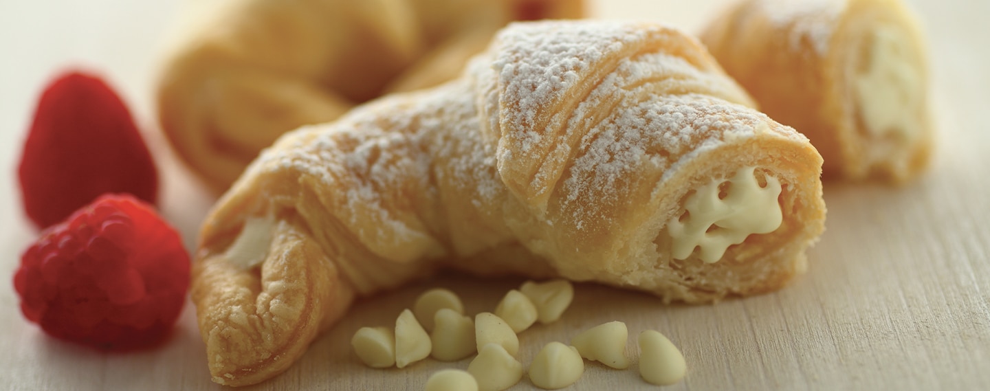 Dolce di pasta sfoglia e cioccolato bianco Perugina