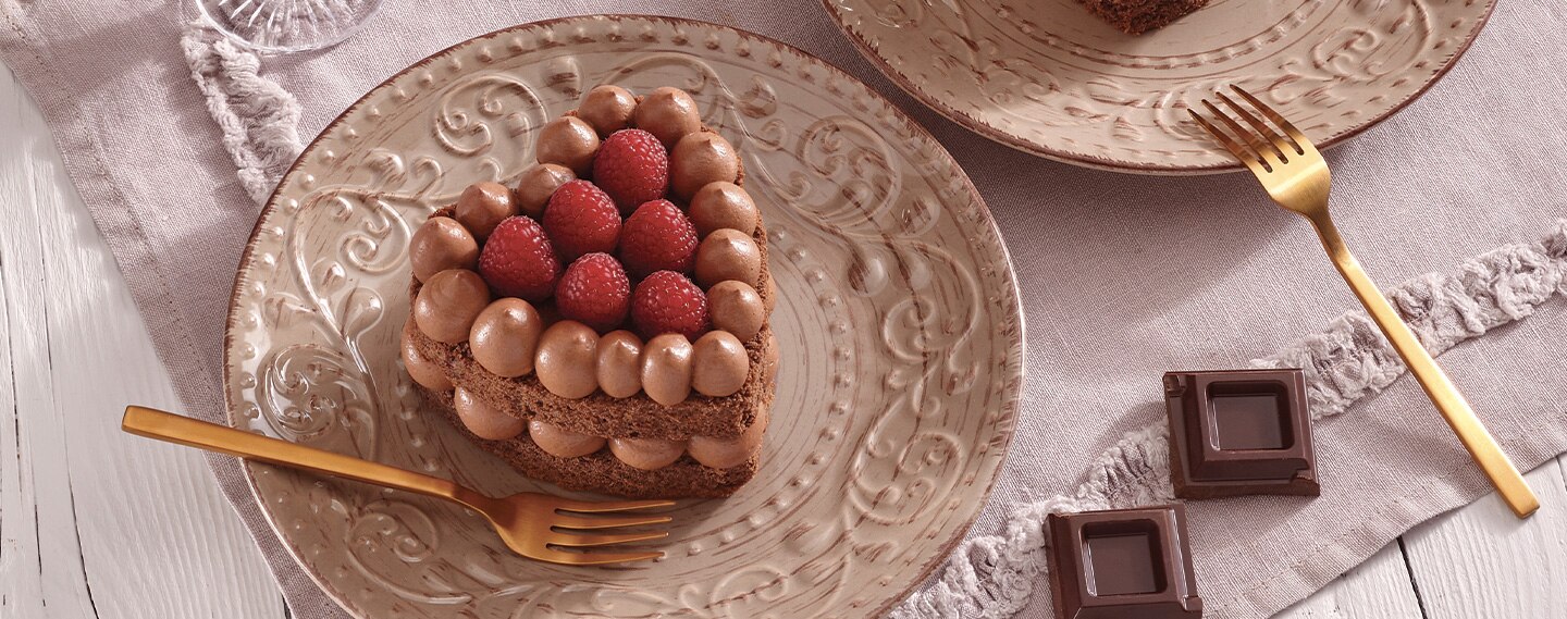 Torta per San Valentino fatta in casa con cioccolato Perugina