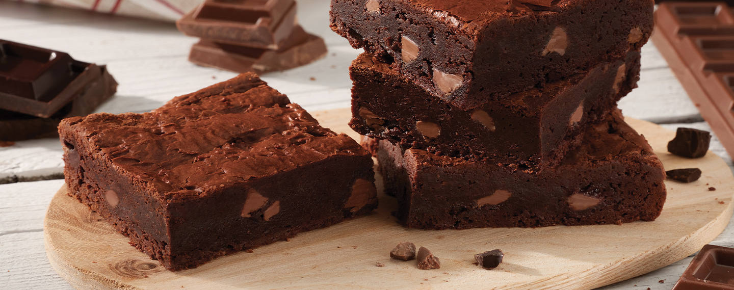 Brownies fatti in casa con cioccolato Perugina