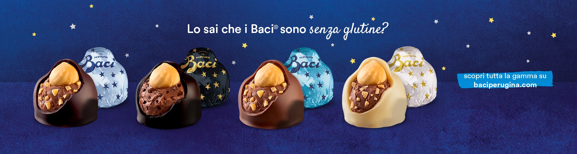 Baci Perugina, i mitici cioccolatini alla nocciola 