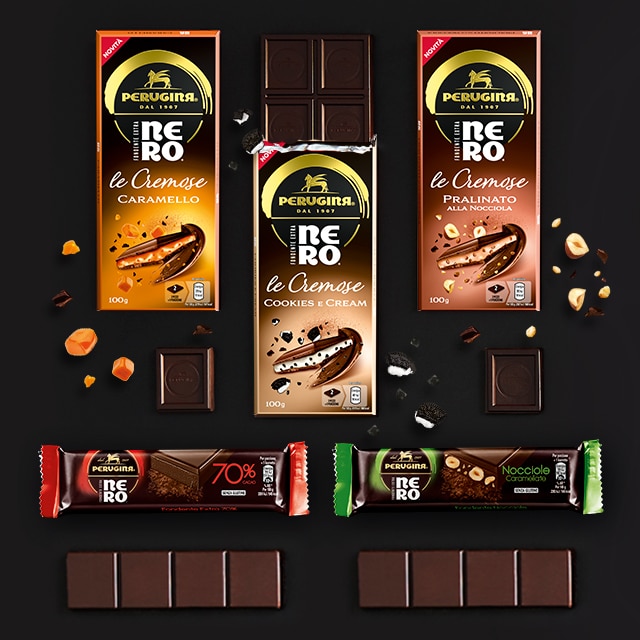 Gamma Tavolette Perugina® Nero® Le Cremose