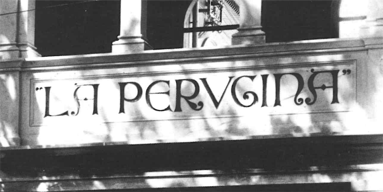 Il laboratorio di Luisa Spagnoli che dal 1909 entrò a far parte di Perugina.