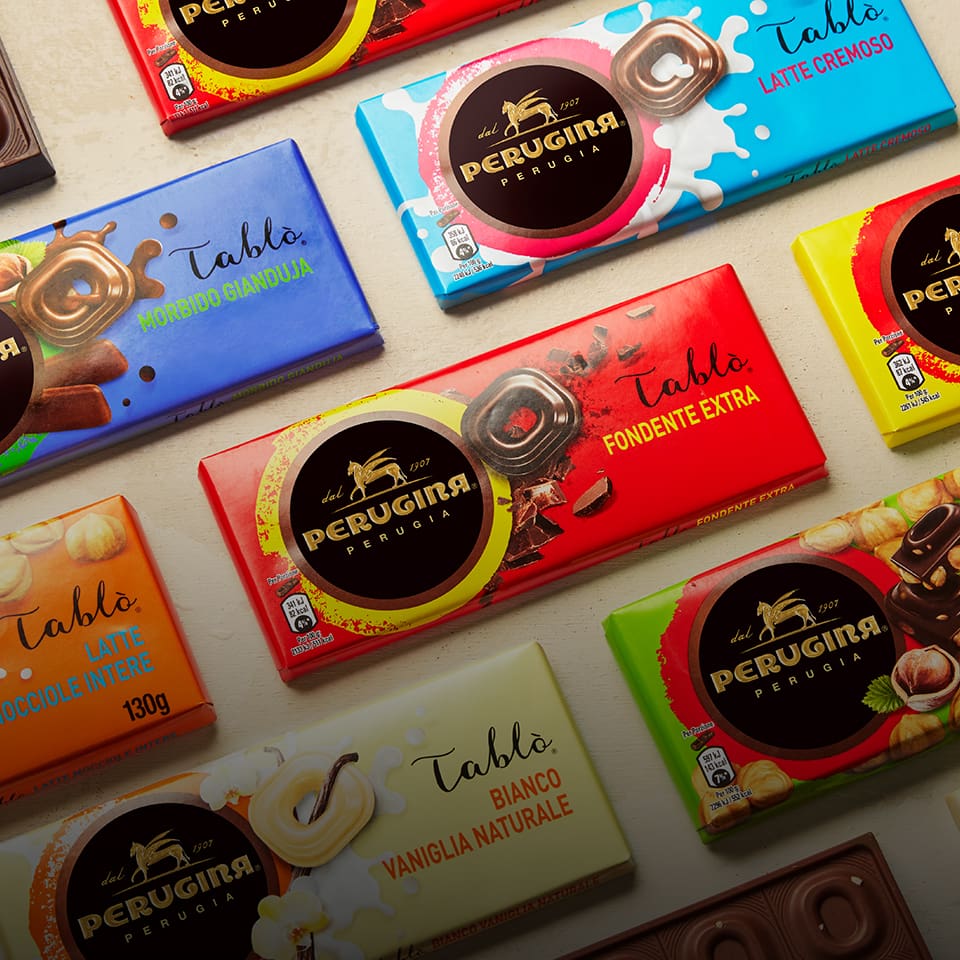 Acquista ora Tablò Perugina un’esplosione che ti avvolge a 360 gradi Acquista ora Tablò Perugina un’esplosione che ti avvolge a 360 gradi