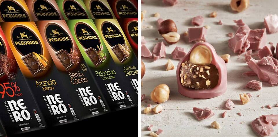 Nel 2018 nascono PERUGINA® NERO® e BACI® PERUGINA® EDIZIONE LIMITATA CON FAVE DI CACAO RUBY