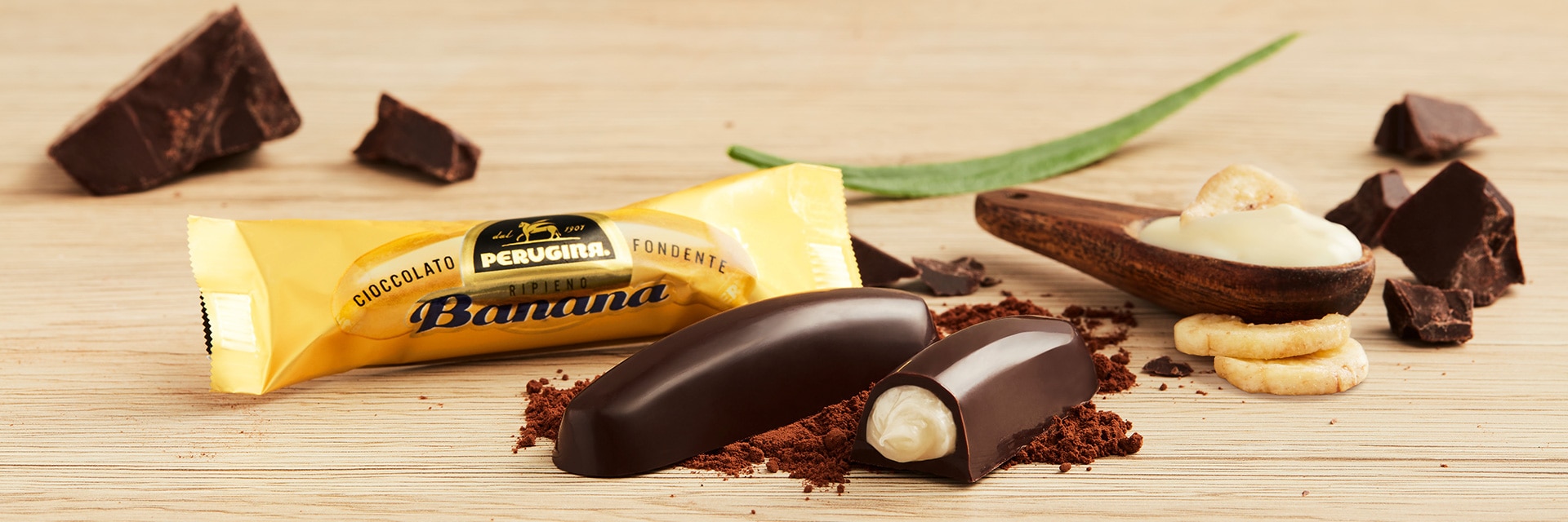 Banane sfuse al cioccolato Perugina