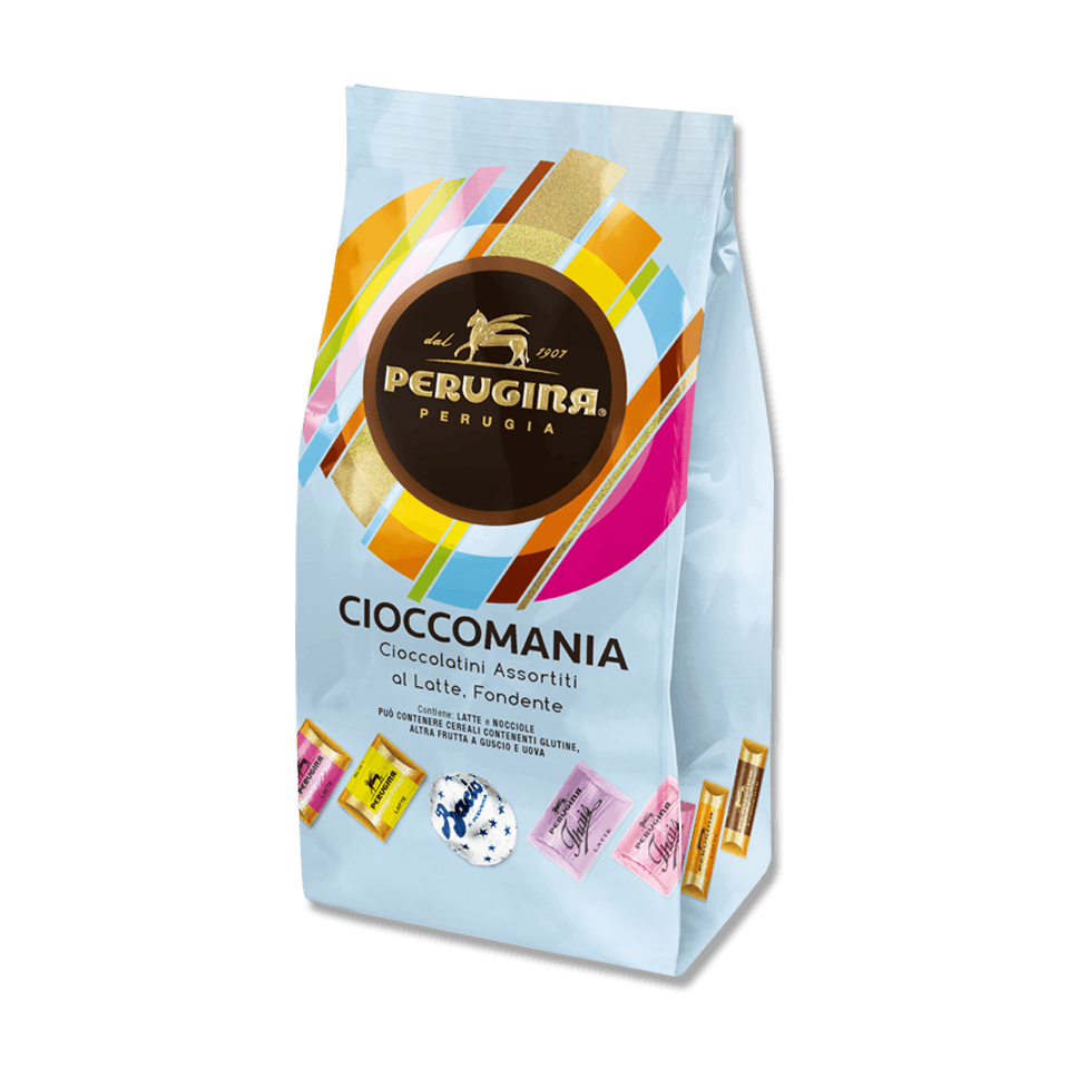 Confezione cioccolatini assortiti Cioccomania Perugina. Confezione cioccolatini assortiti Cioccomania Perugina.