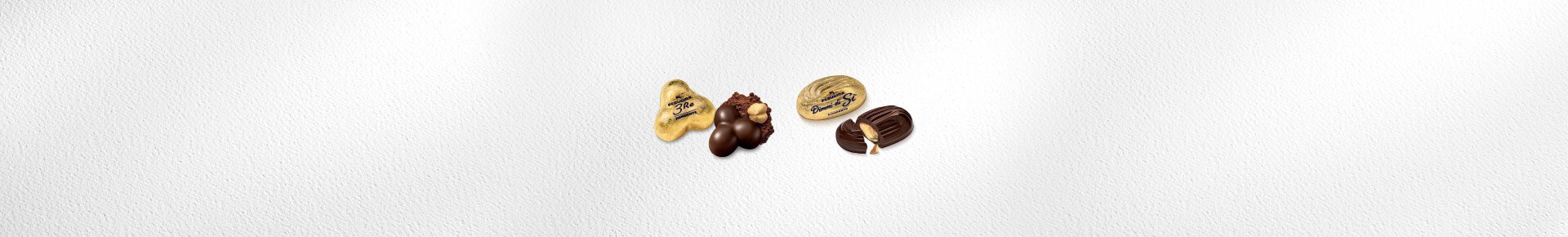 Tre Re e Dimmi di Sì Perugina, croccanti cioccolatini della tradizione Perugina con nocciole e mandorle Tre Re e Dimmi di Sì Perugina, croccanti cioccolatini della tradizione Perugina con nocciole e mandorle