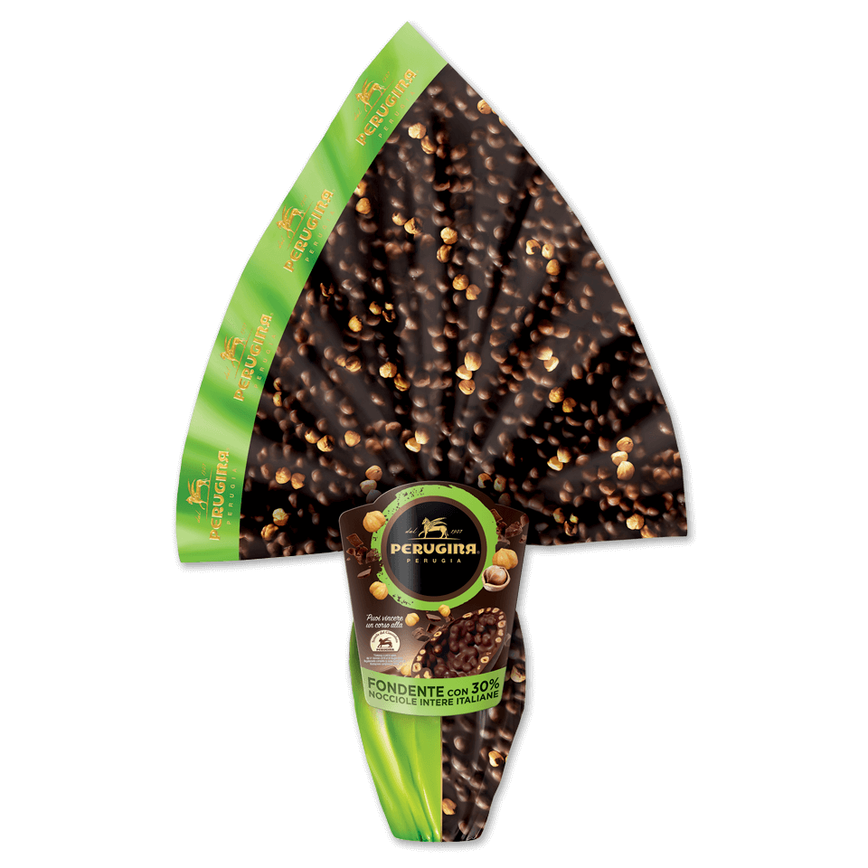uovo-cioccolato-fondente-nocciole-intere-italiane-30% Uovo di Pasqua Perugina cioccolato fondente e nocciole intere italiane 30%