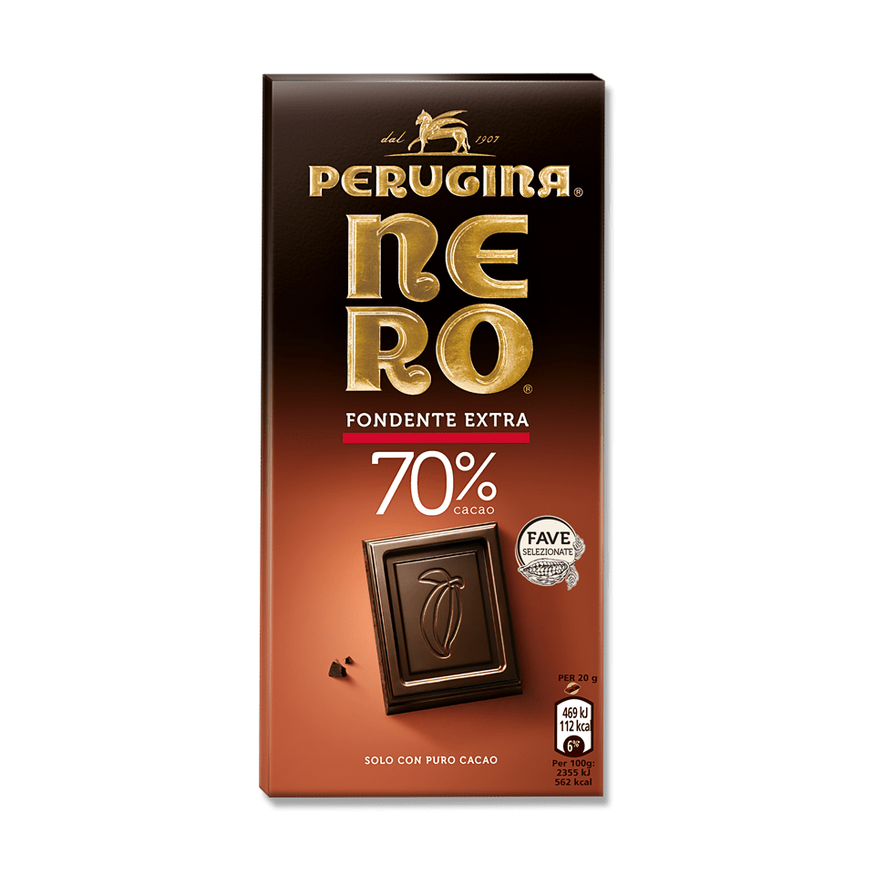 Nero Perugina cioccolato Fondente Extra 70% Nero Perugina cioccolato Fondente Extra 70%