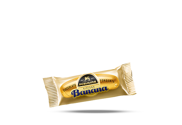 Cioccolatino Perugina con ripieno al gusto di banana