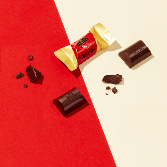 Piacere unico del cioccolatino Perufina Grifo Fondente