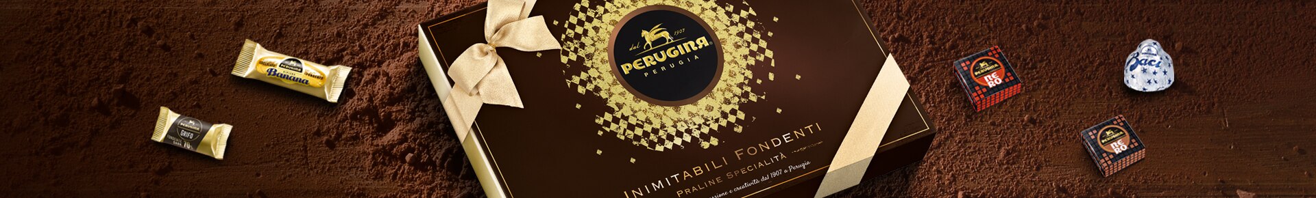 Cioccolatini Scatola Grande Assortimento Inimitabili Fondenti 329g Cioccolatini in Scatola Grande Assortimento Inimitabili Fondenti 329g