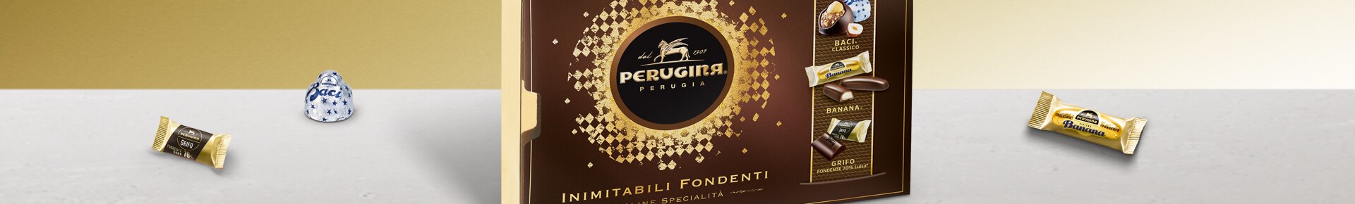 Assortiti Scatola Inimitabili Fondenti 250g, regalo unico Scatola assortiti Inimitabili Fondenti 250g