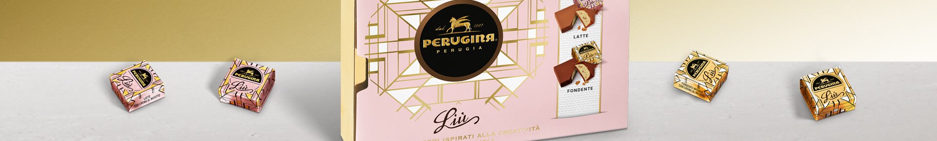 Gli assortiti Scatola Liù di cioccolatini Perugina 252g Gli assortiti Scatola Liù di cioccolatini Perugina 252g