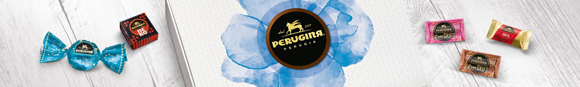 Cioccolatini Perugina nella Scatola Le Floreali 322g Scatola di Cioccolatini Perugina Le Floreali 322g