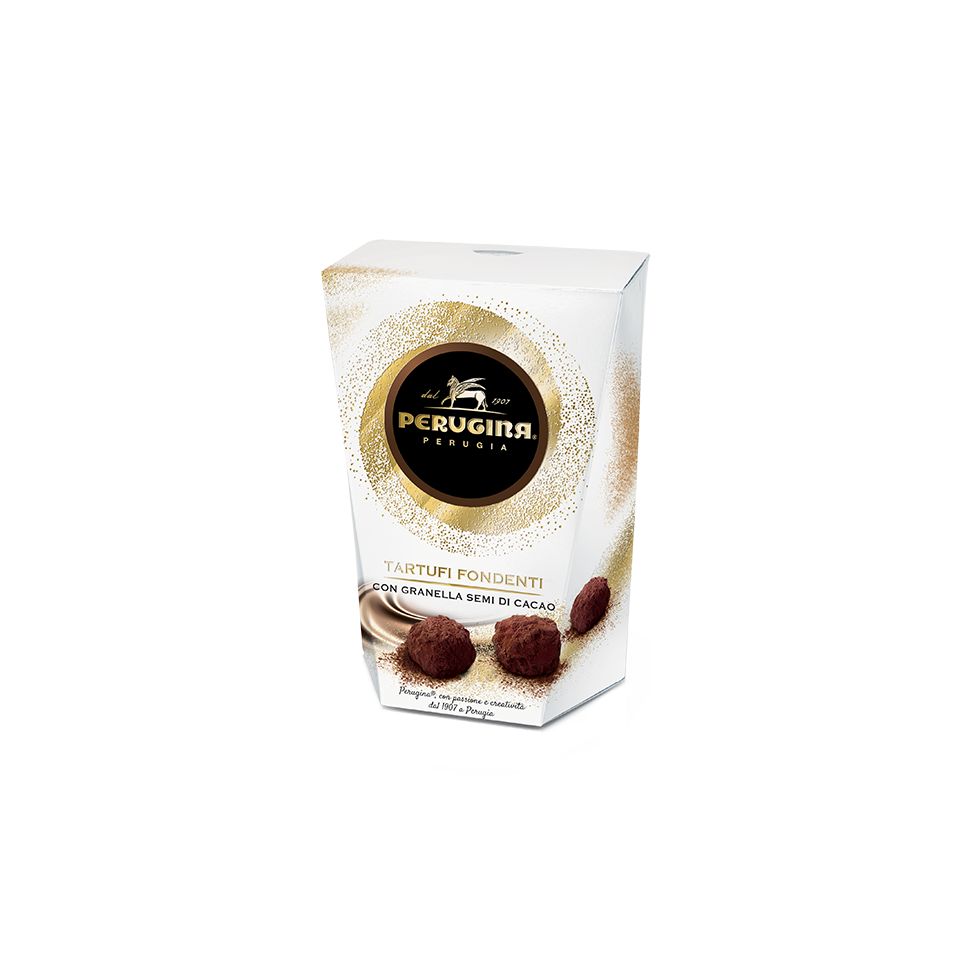 Perugina® Tartufi Fondenti con Granella di Semi di Cacao 250g