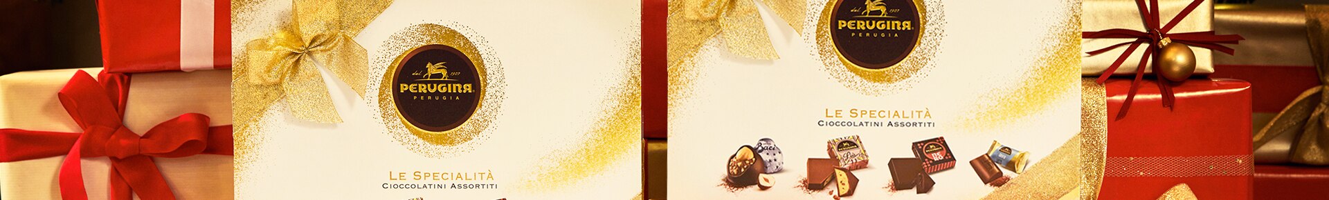 Scatola regalo le specialità di Natale: il dono ricco di Perugina Dona la ricchezza del cioccolato Perugina con la scatola regalo le specialità di Natale