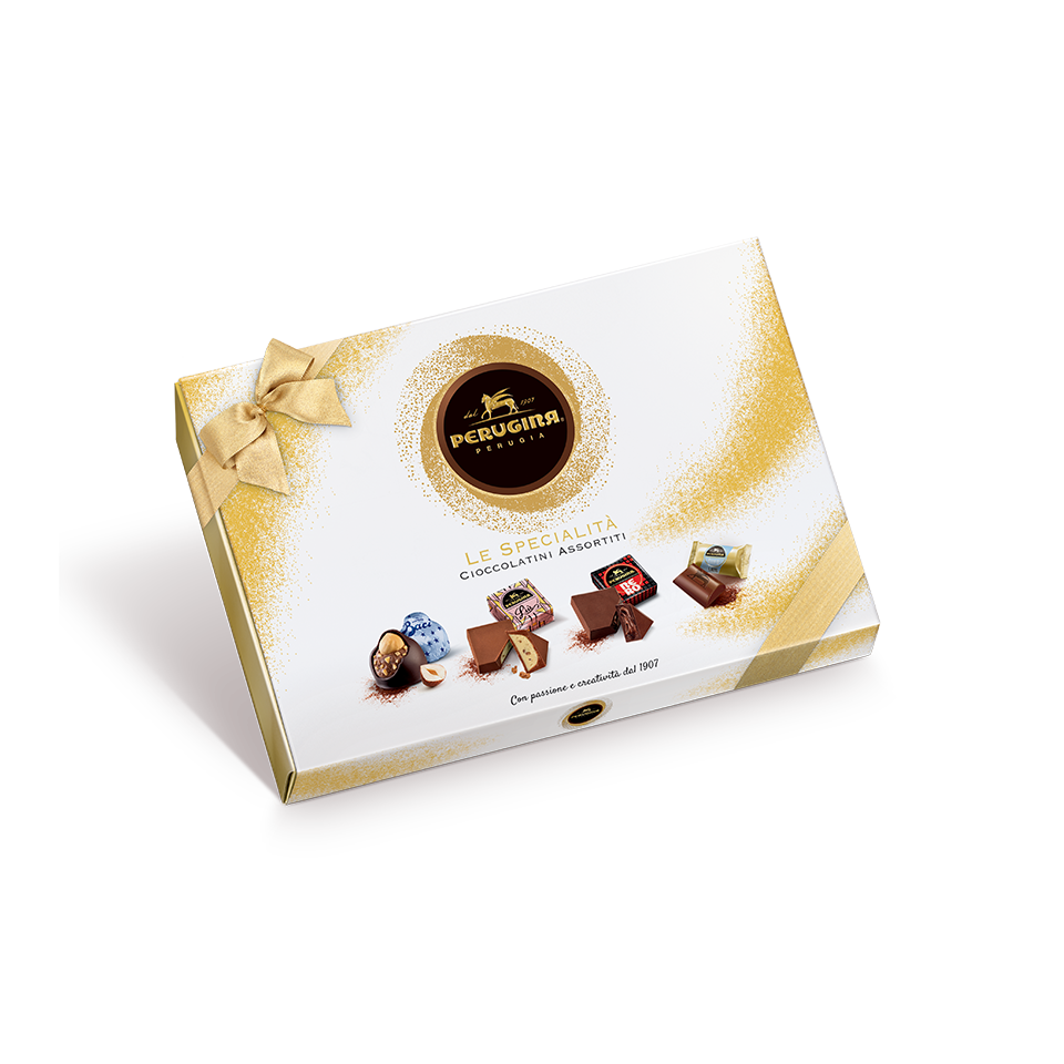 La dolcezza del pack Perugina Scatola regalo le specialità di Natale Gusto intenso nel pack Perugina Scatola regalo le specialità di Natale