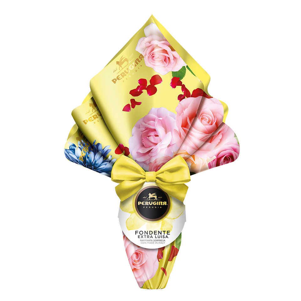 Uovo Perugina® floreale con cioccolato fondente Uovo Perugina® floreale con cioccolato fondente