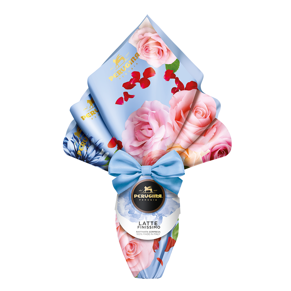Uovo Perugina® floreale con cioccolato al latte finissimo Uovo Perugina® floreale con cioccolato al latte finissimo