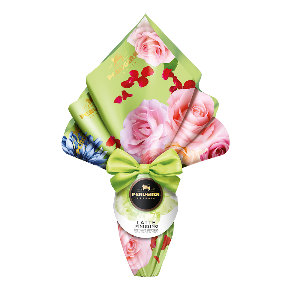 Uovo Perugina® floreale con cioccolato al latte finissimo Uovo Perugina® floreale con cioccolato al latte finissimo