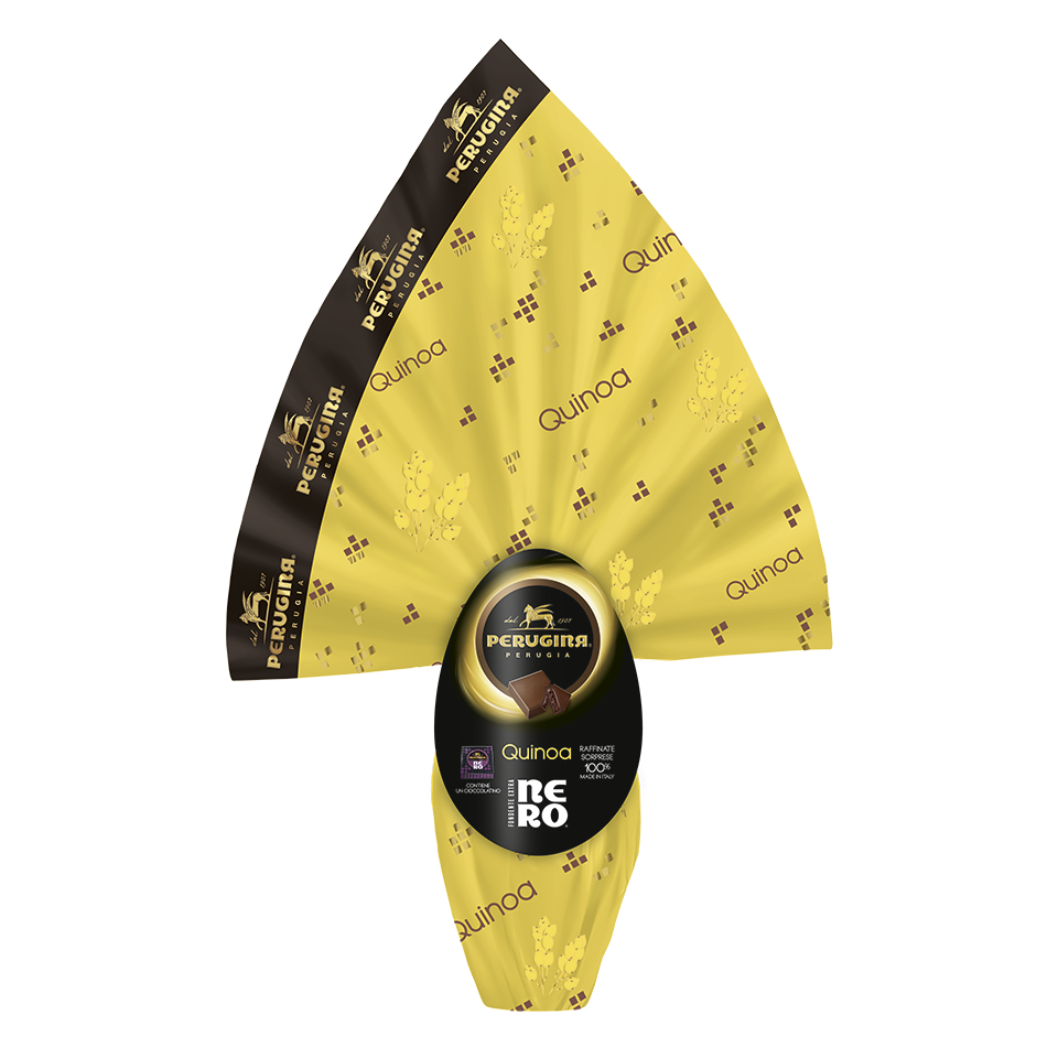 Uovo Perugina® Nero fondente con quinoa Uovo Perugina® Nero fondente con quinoa