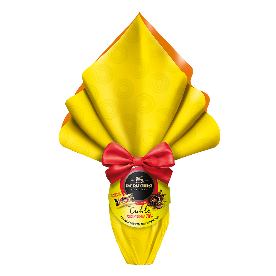 Uovo Perugina® Tablò® con cioccolato fondente extra 70% Uovo Perugina® Tablò® con cioccolato fondente extra 70%