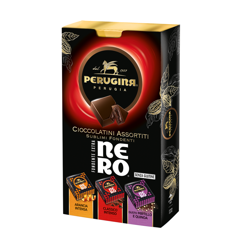 Bijou Perugina® Nero® Cioccolatini Sublimi Fondenti 216g Bijou Perugina® Nero® Cioccolatini Sublimi Fondenti 216g