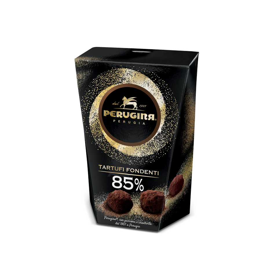 Pack Perugina® Tartufi Fondenti 85%: regalo di Natale originale A Natale regala Pack Perugina® Tartufi Fondenti 85%