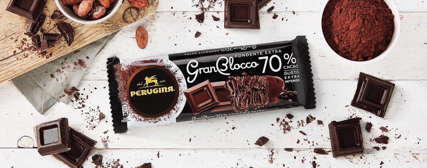 GranBlocco Perugina Fondente Extra 70% 150g.