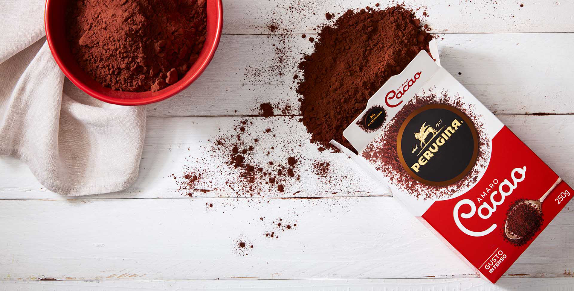 Cacao amaro Perugina in polvere.