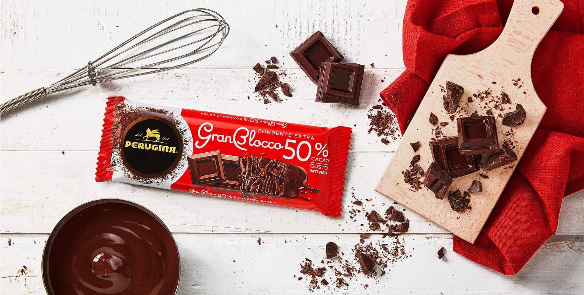 Granblocco Fondente Extra Perugina 500g