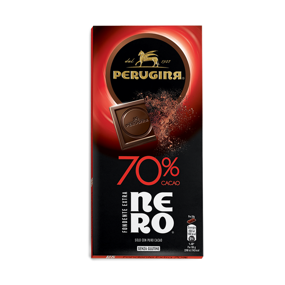 Nero Perugina cioccolato Fondente Extra 70%