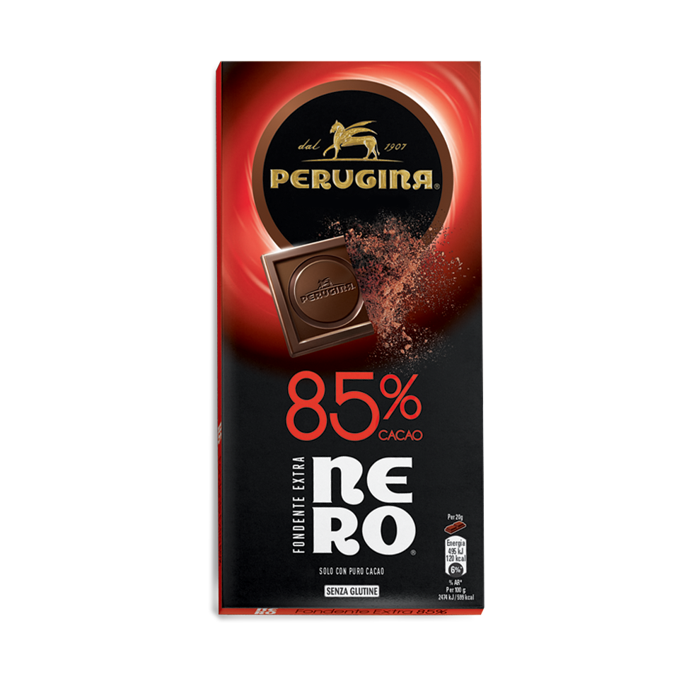 Nero Perugina cioccolato Fondente Extra 85% Nero Perugina cioccolato Fondente Extra 85%