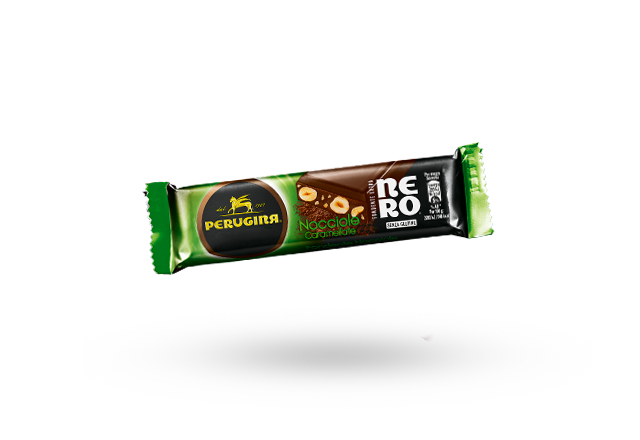 Barretta Nero fondente extra con nocciole