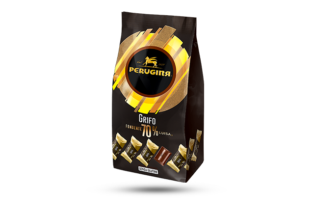 Sacchetto di cioccolatini Grifo Fondente 70% 