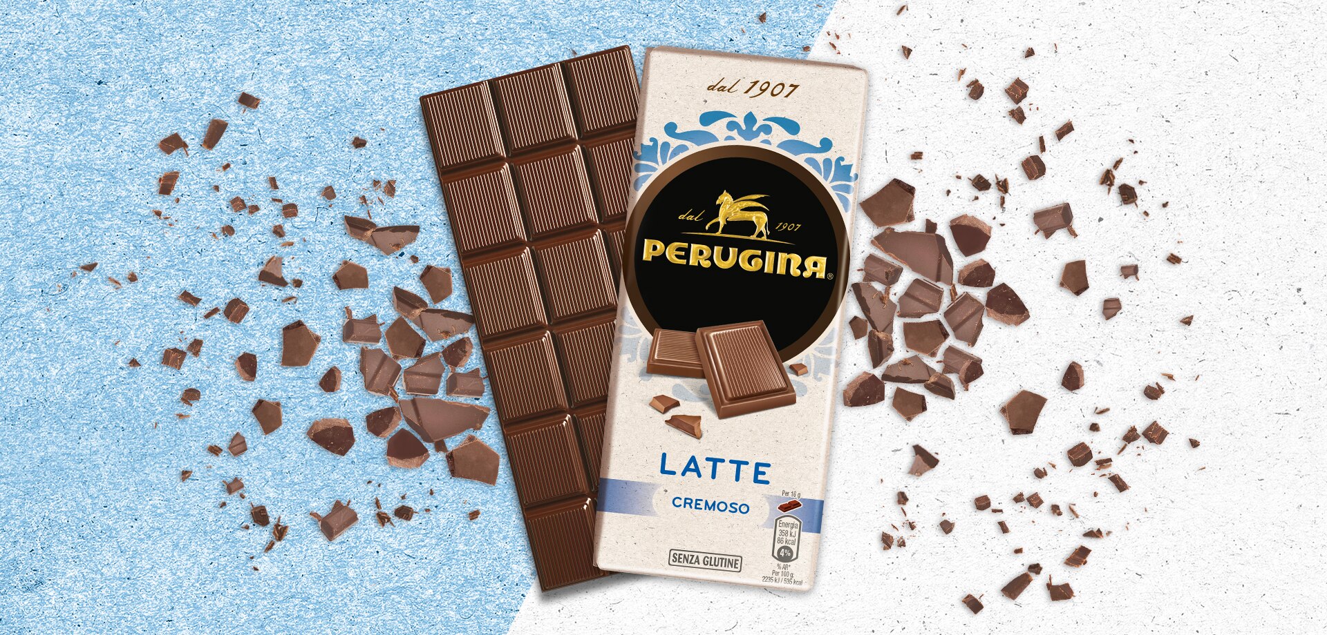 Tavoletta di cioccolato al latte cremoso di Perugina