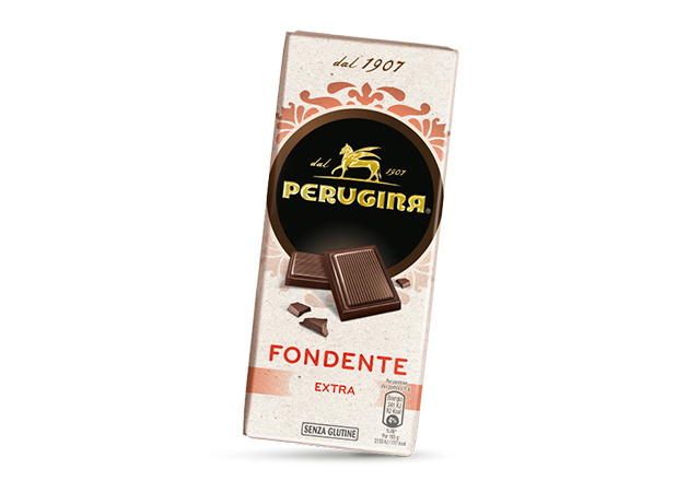 Tavoletta di cioccolato fondente extra di Perugina