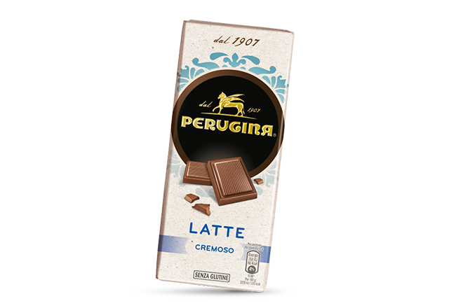 Tavoletta di cioccolato al latte cremoso Perugina