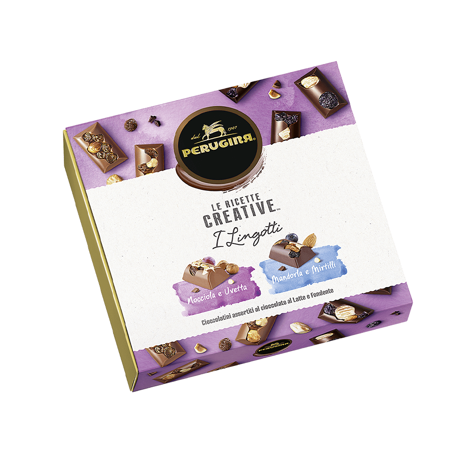 Perugina® Le Ricette Creative® I Lingotti scatola assortita 203g Perugina® Le Ricette Creative® I Lingotti scatola assortita 203g