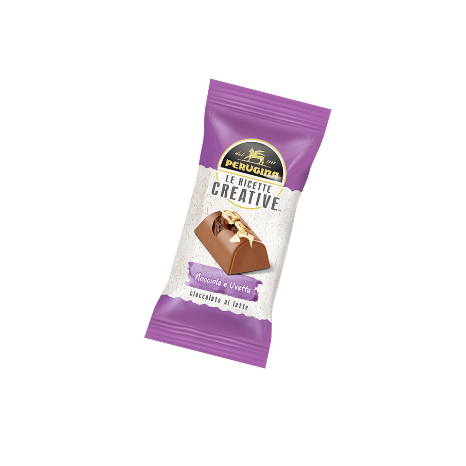 Perugina® Le Ricette Creative® I Lingotti NOCCIOLA e UVETTA Perugina® Le Ricette Creative® I Lingotti NOCCIOLA e UVETTA