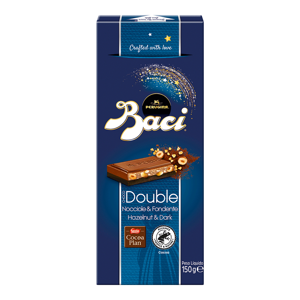 Tavoletta doppio strato Baci Perugina fondente Tavoletta doppio strato Baci Perugina fondente