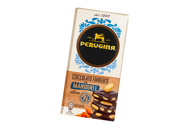 Tavoletta Cioccolato Fondente e mandorle intere