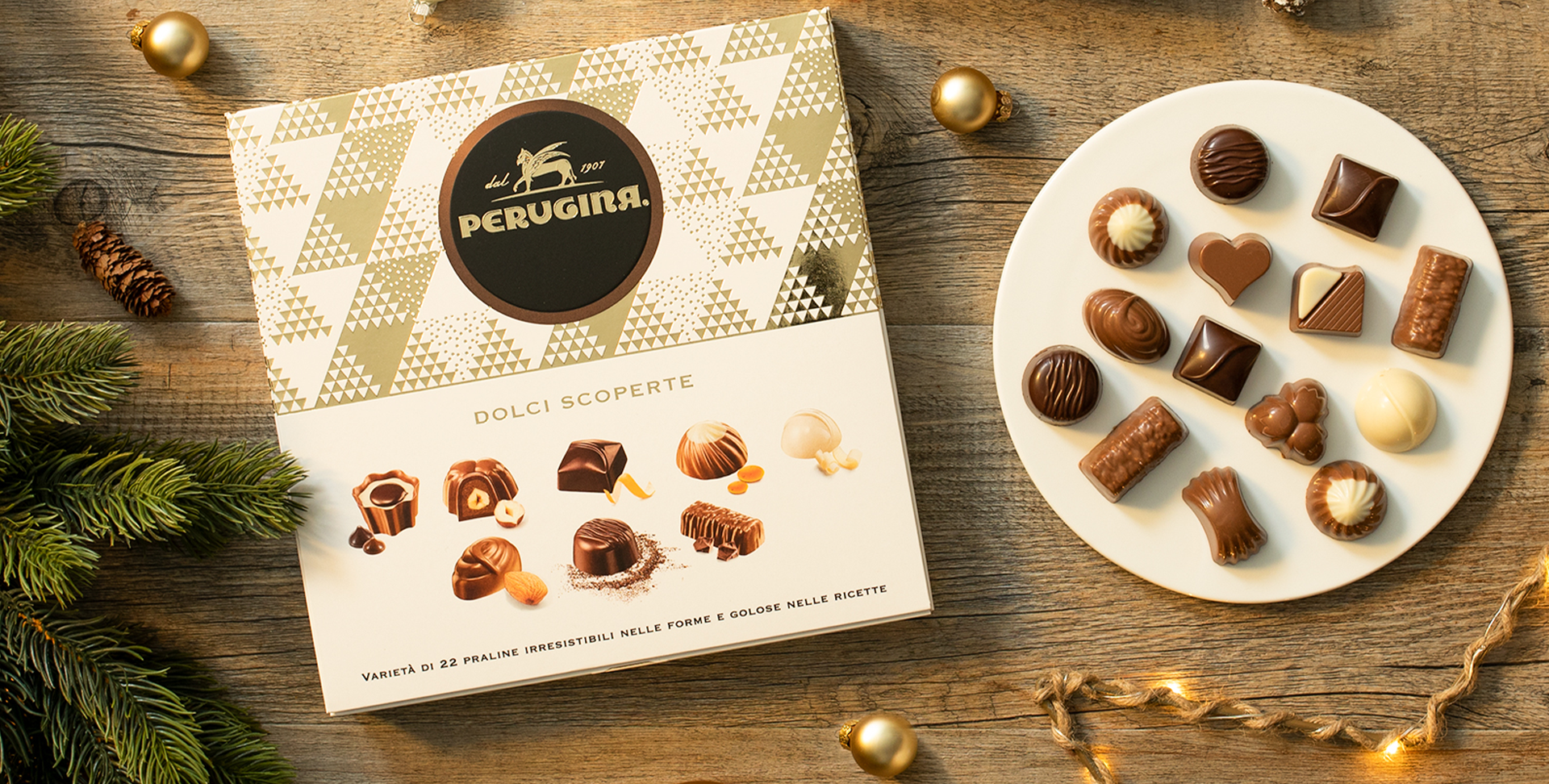 Perugina® dolci scoperte 200g scatola di cioccolatini
