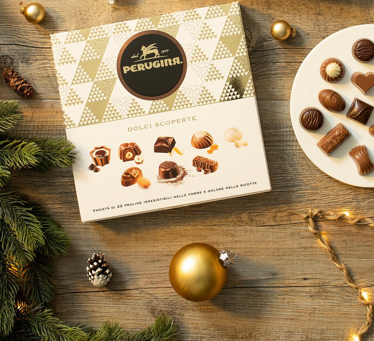 Perugina® Dolci Scoperte 200g Scatola di Cioccolatini 