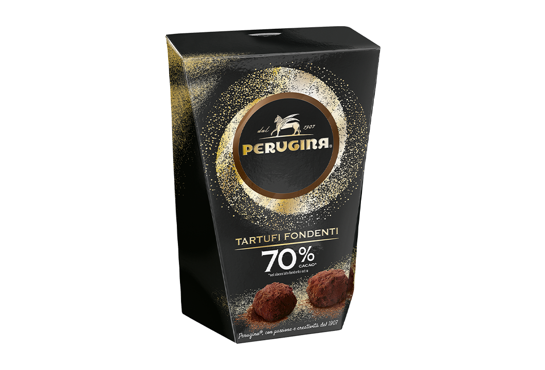 Perugina® Tartufi al Cioccolato Fondente 70% 250g Perugina® Tartufi al Cioccolato Fondente 70% 250g